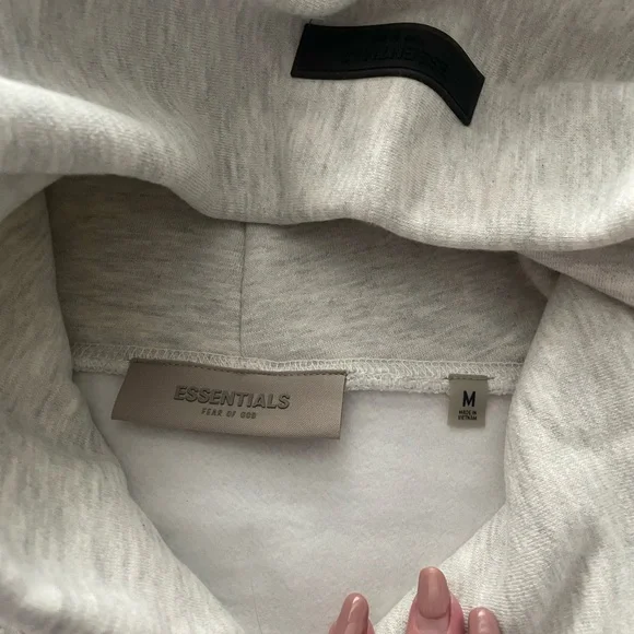 Fear of God Essentials Gray Hoodie - Picture 3 of 4